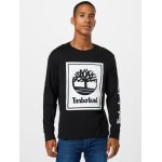 Timberland Ανδρική Μπλούζα Μακρυμάνικη LS Stack Logo Tee TB0A2CMK-N92 Μαύρο