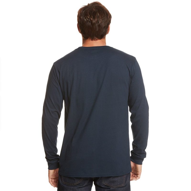 Quiksilver Ανδρικό T-Shirt Longsleeve Mind Barrel EQYZT07512-BYJ0 Μπλε