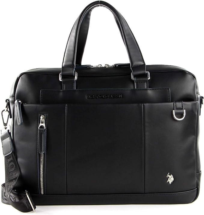 Us Polo Assn. Χαρτοφύλακας Cambridge Business Bag BIUCB5738MVP000 Μαύρο