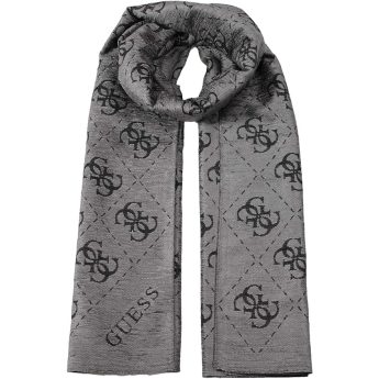 Guess Ανδρική Εσάρπα Guess Vezzola Velvet Scarf AM9324VIS03-GRY Γκρι
