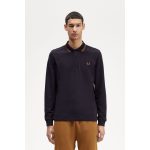 Fred Perry Ανδρική Μπλούζα Ls Twin Tipped Polo M3636-R63 Μπλε