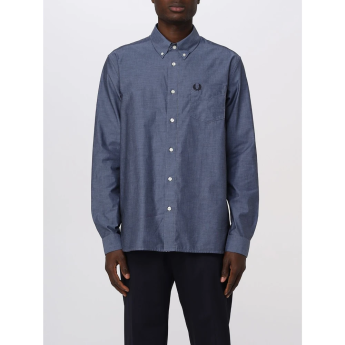 Fred Perry Ανδρικό Πουκάμισο Button Down Collar Shirt M5650-111 Μπλε