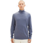 Tom Tailor Ανδρικό Πουλόβερ Basic Knit Turtle Neck Sweater 1038202-18964 Μπλε