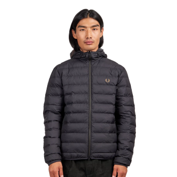 Fred Perry Ανδρικό Μπουφάν Hooded Insulated Jacket J4565-248 Μπλε