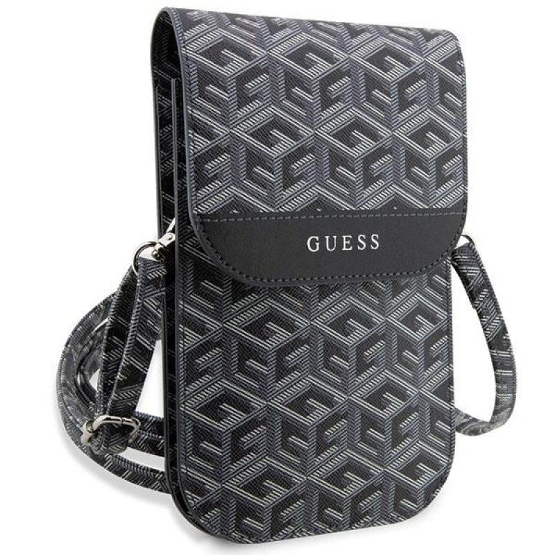 eng pl Guess Handbag GUWBHGCFSEK black black GCube Stripe 150235 3 tobros.gr
