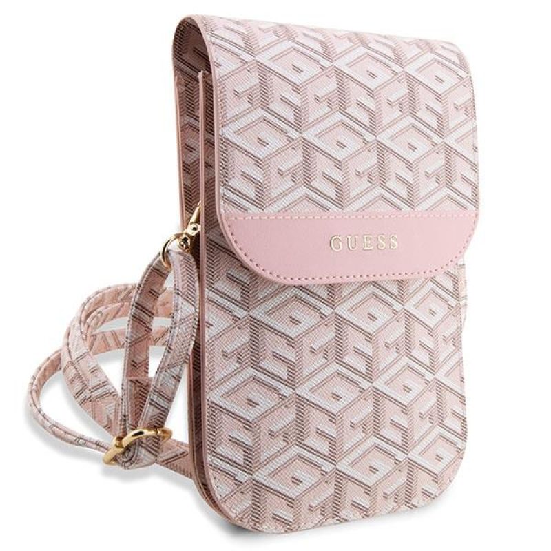 eng pl Guess Handbag GUWBHGCFSEP pink pink GCube Stripe 150236 3 tobros.gr