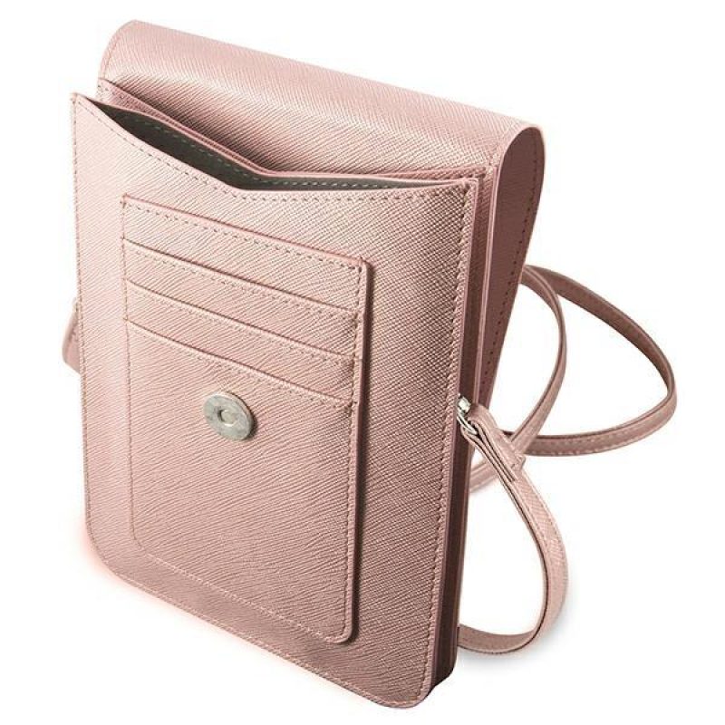 eng pl Guess Handbag GUWBSATMPI pink pink Saffiano Triangle 122502 4 tobros.gr