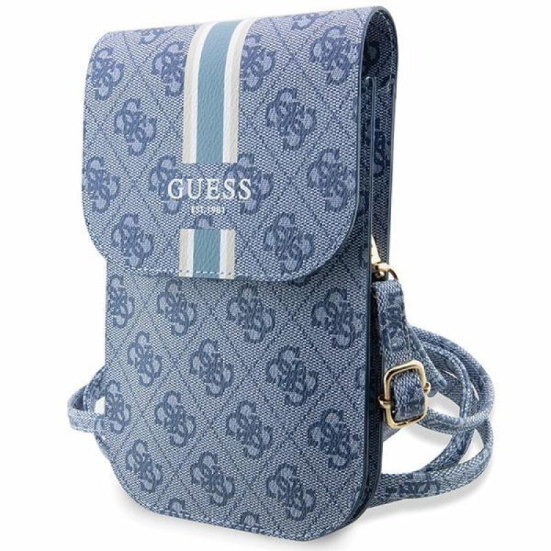 eng pl Guess handbag GUWBP4RPSB blue 4G Stripes 150814 1 tobros.gr