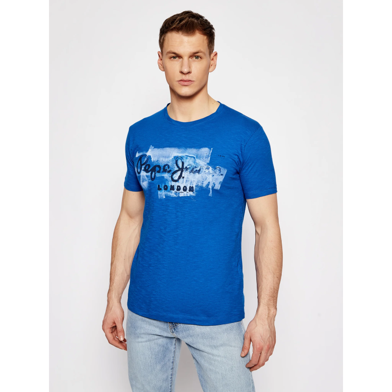 Pepe Jeans Golders Ανδρικό T-shirt PM503213-549 Μπλε