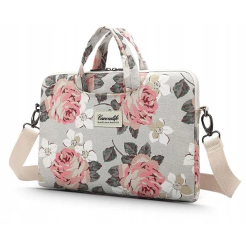 Canvaslife Briefcase Θήκη Τσάντα για MacBook / Laptop 13'' - 14'' Rose Πράσινο