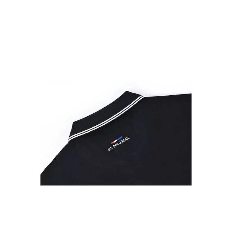 U.S. Polo Assn. Ανδρική Μπλούζα Polo Μακρυμάνικη 6677452956-179 Μπλέ