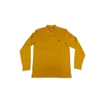 U.S. Polo Assn. Ανδρική Μπλούζα Μακρυμάνικη Polo 6670949785-211 Κίτρινο