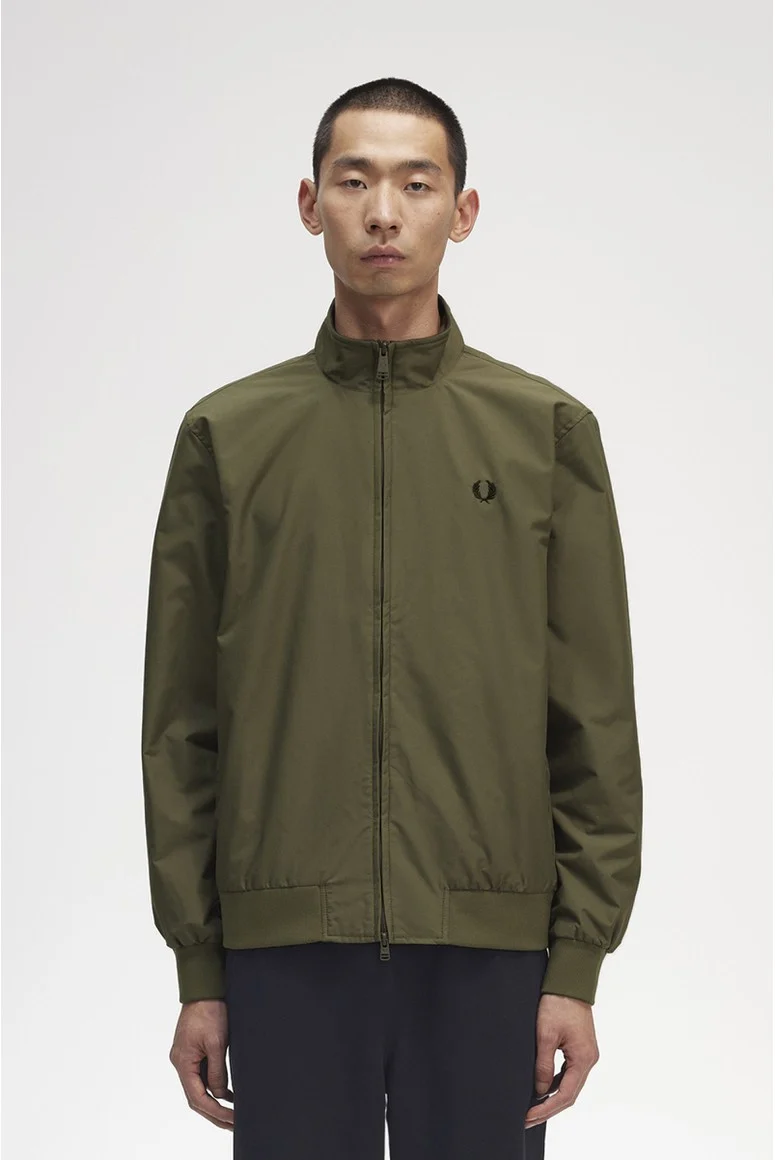 Fred Perry Fred Perry Ανδρικό Μπουφάν Brentham Jacket J2660-Q55 Χακί