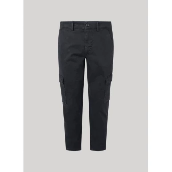 Pepe Jeans Ανδρικό Παντελόνι Slim Cargo PM211641-999 Μαύρο