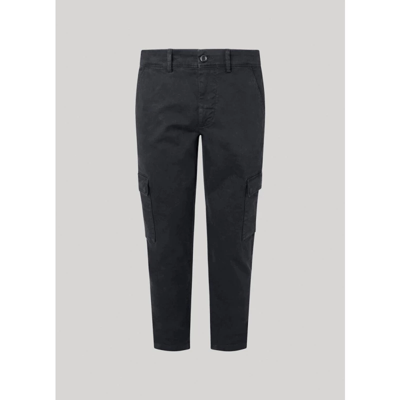 Pepe Jeans Ανδρικό Παντελόνι Slim Cargo PM211641-999 Μαύρο