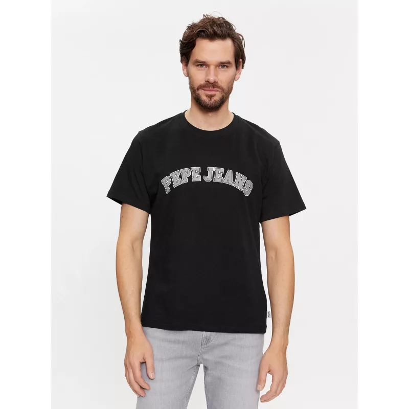 Pepe Jeans Ανδρικό T-shirt Clement PM509220-999 Μαύρο