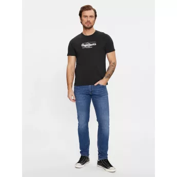 Pepe Jeans Tapered Fit Παντελόνι Ανδρικό PM207391HT52-000 Μπλε