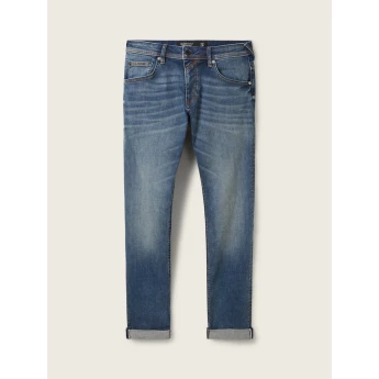 Ανδρικό Παντελόνι Aedan Straight Jeans Tom Tailor 1040205-10127 Μπλε