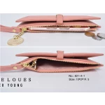 Γυναικείο πορτοφόλι Pierre Loues 821-4-1 σκούρο ρόζ