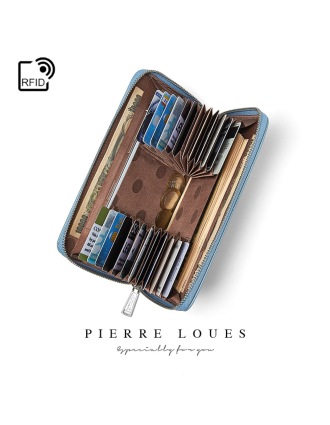 Γυναικείο πορτοφόλι Pierre Loues 928-4 καφέ