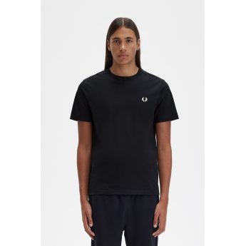 Fred Perry Ανδρική Μπλούζα Crew Neck T-Shirt M1600-102 Μαύρο