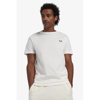 Fred Perry Ανδρική Μπλούζα Crew Neck T-Shirt M1600-129 Λευκό