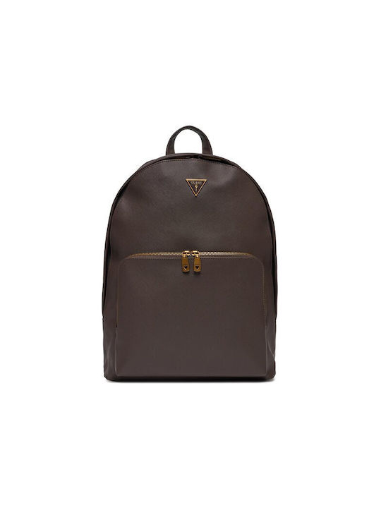 Guess Guess Σακίδιο Πλάτης Certosa Saffiano Milano Backpack HMECSAP3406-DKB Καφέ