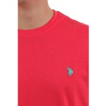 U.S. Polo Assn. Ανδρικό T-shirt Mick 6735949351-142 Κοραλί
