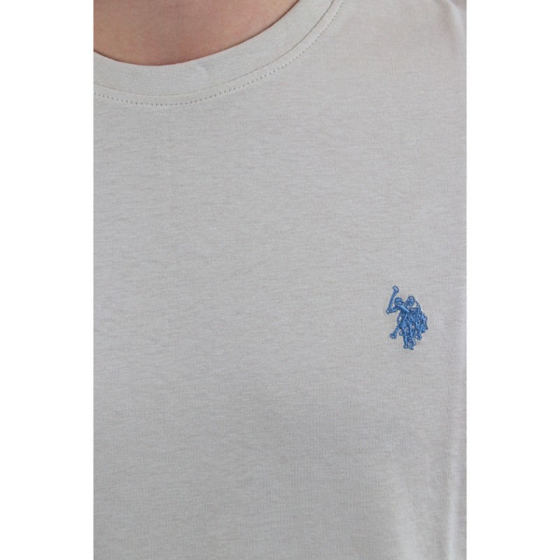 U.S. Polo Assn. Ανδρικό T-shirt Mick 6735949351-282 Μπεζ