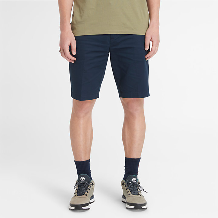 Timberland Ανδρική Βερμούδα Stretch Twill Chino Short TB0A2DMF433 Μπλε