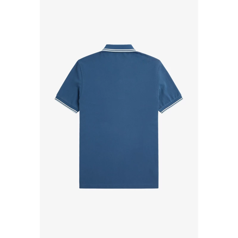 Fred Perry Ανδρική Μπλούζα Twin Tipped Polo M3600-U91 Ραφ