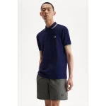 Fred Perry Ανδρική Μπλούζα Twin Tipped Polo M3600-U95 Μπλε