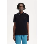 Fred Perry Ανδρική Μπλούζα Twin Tipped Polo M3600-V03 Μπλε