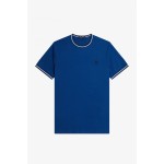 Fred Perry Ανδρική Μπλούζα Τ-Shirt Twin Tipped M1588-R31 Μπλε