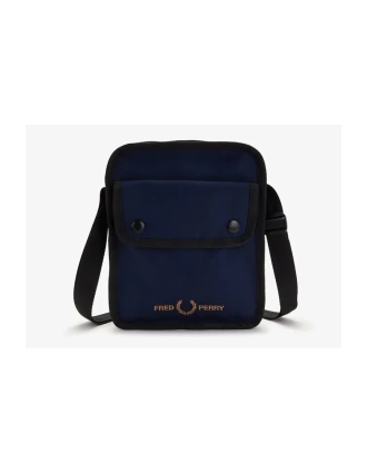 Fred Perry Ανδρικό Τσαντάκι Ώμου Branded Side Bag L5293-266 Μπλε