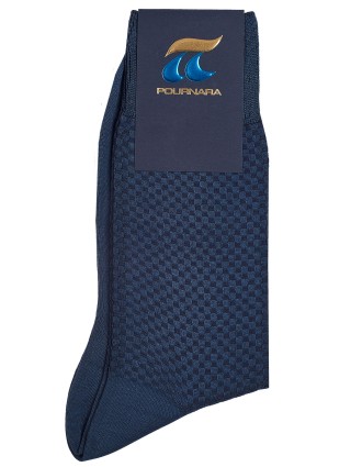 Pournara Ανδρικές Μονόχρωμες Κάλτσες 162-88 Μπλε