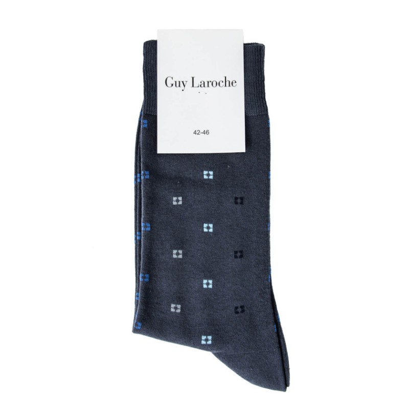 Guy Laroche Ανδρικές Κάλτσες Με Σχέδια ONE SIZE 42-46 1813GL Γκρι