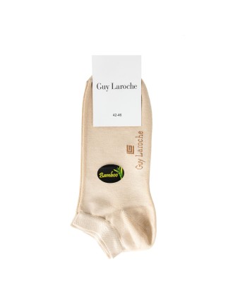 Guy Laroche Ανδρικές Κάλτσες Bamboo ONE SIZE 42-46 2450GL Μπεζ