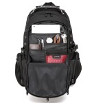 3   Ανθεκτικό XL Heavy Duty Travel Backpack Bange 1901 μαύρο