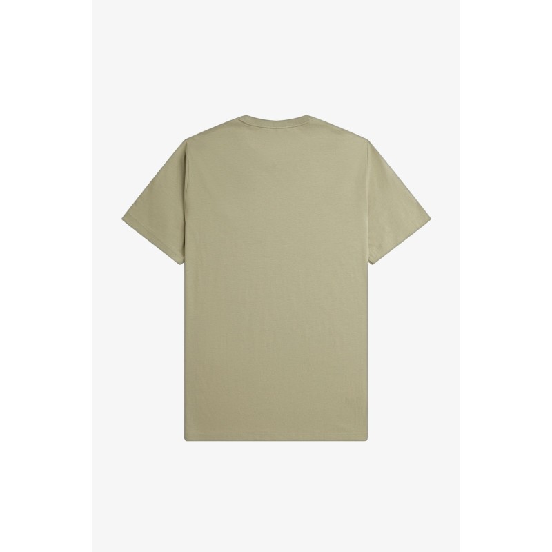 Fred Perry Ανδρική Μπλούζα Crew Neck T-Shirt M1600-U84 Πράσινο
