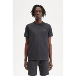 Fred Perry Ανδρικό T-shirt Contrast Tape Ringer M4613-V62 Γκρι