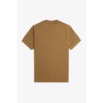 Fred Perry Ανδρικό Loopback Jersey Pocket T-Shirt M4650-W14 Καφέ
