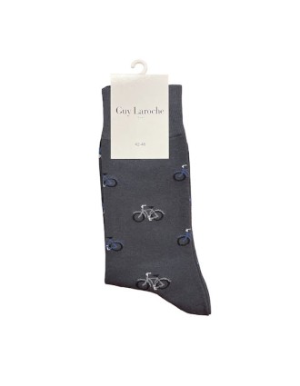 Guy Laroche Ανδρικές Κάλτσες Με Σχέδια ONE SIZE 42-46 1790GL Γκρι