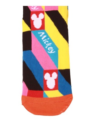 Κάλτσες Ανδρικές One Size 41-45 DISNEY MICKEY MOUSE FACE MC21519 Ροζ
