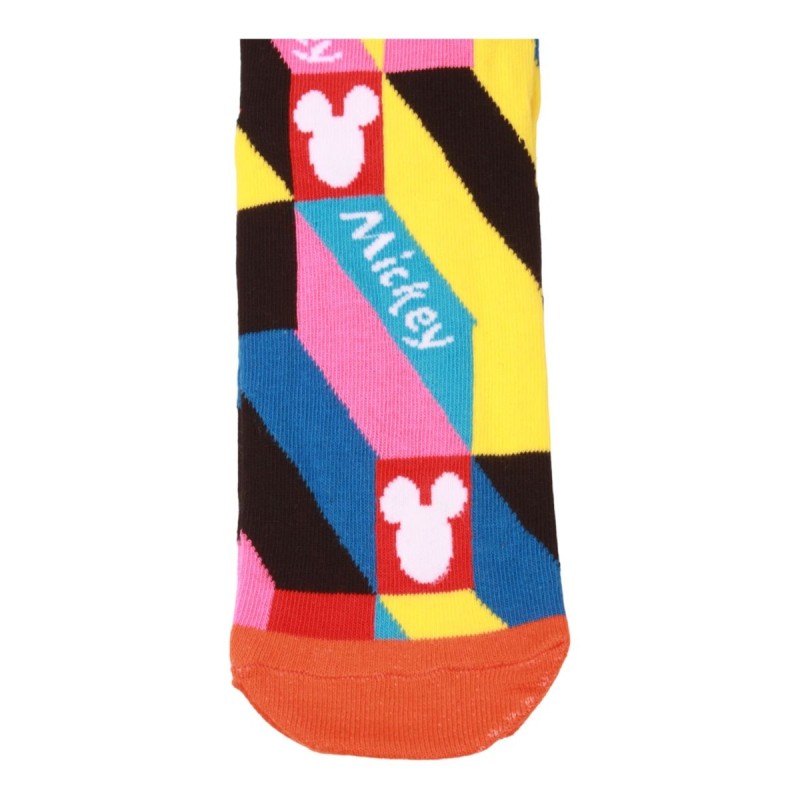 Κάλτσες Ανδρικές One Size 41-45 DISNEY MICKEY MOUSE FACE MC21519 Ροζ