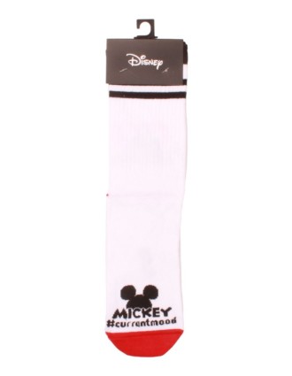 Κάλτσες Ανδρικές One Size 41-45 DISNEY MICKEY MOUSE MC21528 Λευκό