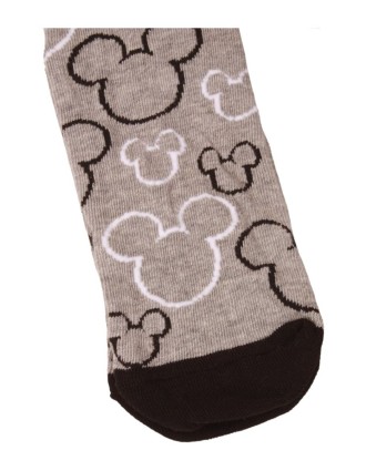 Κάλτσες Ανδρικές One Size 41-45 DISNEY MICKEY MOUSE MC21528 Γκρι