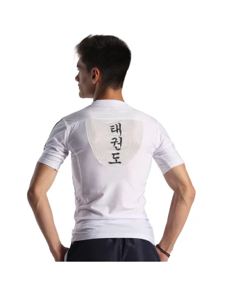 Κοντομάνικη Μπλούζα Adidas Στενή Εφαρμογή Taekwondo πολυεστέρα  – ADITS311T