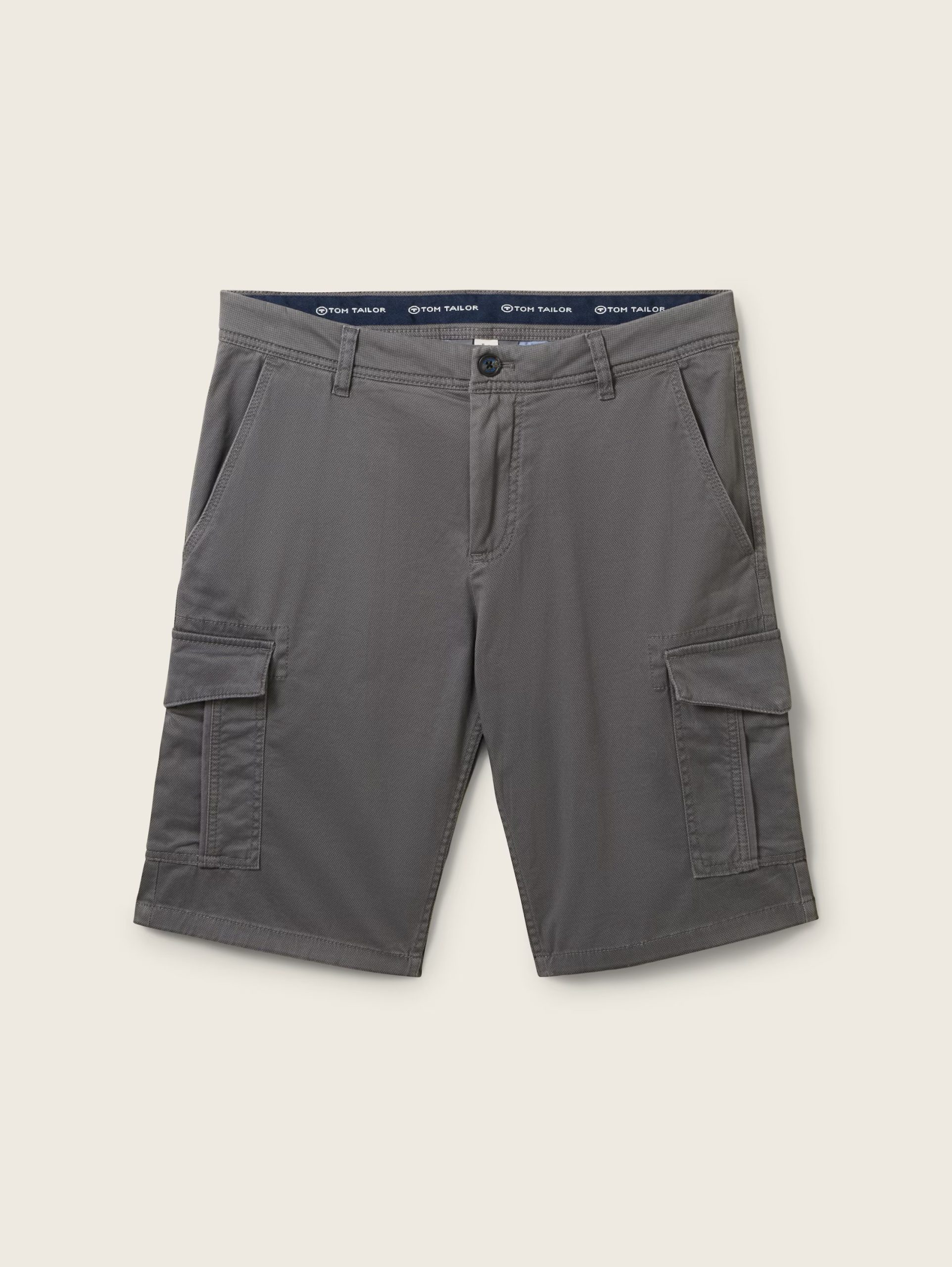 Tom Tailor Ανδρική Cargo Shorts Βερμούδα 1040226-34673 Γκρι