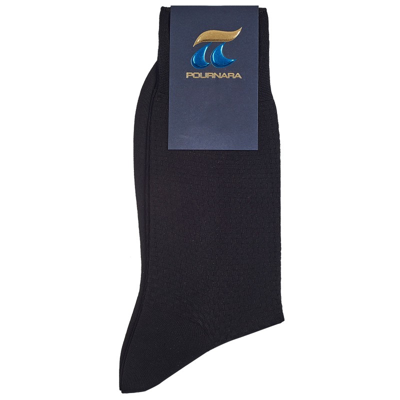 Pournara Ανδρικές Μονόχρωμες Κάλτσες 162-19 Μαύρο